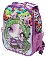 Plecaki - KARACTERMANIA KARACTERMANIA Poopsie Slime Surprise podwójny plecak (mały) 00543, S, wielokolorowy 00543 - miniaturka - grafika 1
