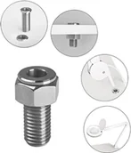 Lampy kosmetyczne - ACTIVESHOP UCHWYT Lampy-Lupy Tube Inox 10003_115171 - miniaturka - grafika 1