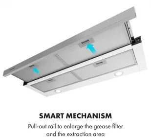 Klarstein Mariana 90 Biały (CGCH3-Mariana9) - Okapy kuchenne - miniaturka - grafika 7