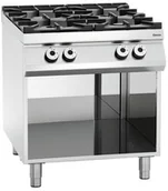 Piece, kotły  i płyty grzejne gastronomiczne - Bartscher 4-PALNIKOWA KUCHNIA GAZOWA 1X3,5 KW 1X5 KW 2X8 KW 2951131 - miniaturka - grafika 1