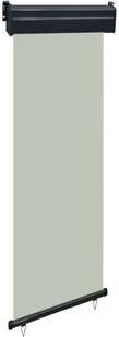 shumee Markiza boczna na balkon 60 x 250 cm szara - Parasole ogrodowe - miniaturka - grafika 2