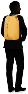 Samsonite Antykradzieżowy plecak na laptopa Securipak M - sunset yellow 128822-1843 - Torby na laptopy - miniaturka - grafika 11