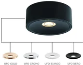 Oprawy, klosze i abażury - Orlicki Design Oprawa sufitowa Neo nero slim Led nero Neo nero slim Led nero - miniaturka - grafika 1