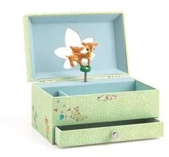 Djeco Szkatułka z pozytywką The Fawn DJ06598 - Pozytywki dla dzieci - miniaturka - grafika 3