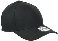 Akcesoria turystyczne - New Era Baseball Cap 39Thirty Stretch Back czapka z daszkiem, czarny, M/L 11086491 - miniaturka - grafika 1