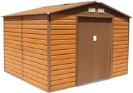 Altany ogrodowe - G21 Domek ogrodowy GAH 706 - 277 x 255 cm, brązowy 63900554 - miniaturka - grafika 1