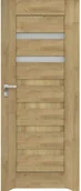 Drzwi wewnętrzne - DRE Skrzydło drzwiowe Livia 2 dąb riviera 60P - miniaturka - grafika 1