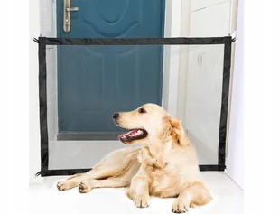 Bramka Zabezpieczająca Przegroda Psa Kota Drzwi - Balustrady i akcesoria - miniaturka - grafika 3