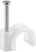 Pozostałe akcesoria sieciowe - Pro Pro Cable Clip - White - 8mm 4040849170805 - miniaturka - grafika 1
