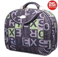 Kosmetyczki, organizery i kuferki - PELLUCCI Kuferek PELLUCCI WIZ AIR 773 L Czarny / Zielony - czarny / zielony - miniaturka - grafika 1