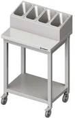 Wózki na żywność - Stalgast Pomocnik kelnerski 817x500x1100 mm | 982055081 - miniaturka - grafika 1