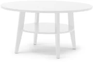 Ławy i stoliki kawowe - AJ Stolik kawowy 1000 mm biały 350243 - miniaturka - grafika 1