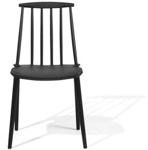 Beliani Zestaw do jadalni 2 krzesła czarne VENTNOR - Stoły ogrodowe - miniaturka - grafika 5