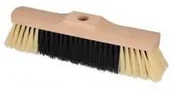 Miotły, szufle, mopy - Szczotka do zamiatania drewniana (włosie PET) 40cm ZDPCV40 - miniaturka - grafika 1