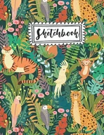 Książki regionalne - Independently published Sketchbook: Leopard Notebook, 120 Blank White Pages 8.5 x 11, for Kids, Girls and Boys, Leopard Design. - miniaturka - grafika 1