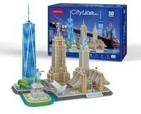 Cubicfun Puzzle 3D City Line New York City 123 - Puzzle - miniaturka - grafika 3