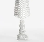 Lampy stojące - Kartell Mini Kabuki - lampa stołowa LED, biała - miniaturka - grafika 1