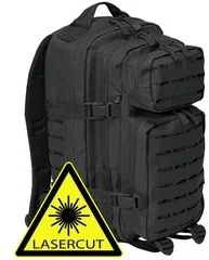 Brandit Plecak Taktyczny US Cooper LCS 25L Czarny - Odzież taktyczna i umundurowanie - miniaturka - grafika 2