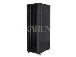 Lanberg Szafa stojąca, 19" 42U, 800 x 1000, Czarna - FF01-8042-12B - Szafy rack - miniaturka - grafika 3