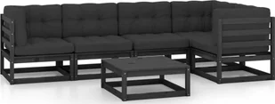 vidaXL 6-cz zestaw wypoczynkowy do ogrodu z poduszkami lita sosna 3076613 - Meble ogrodowe - miniaturka - grafika 13
