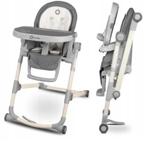 Lionelo Cora bubblegum - Krzesełka do karmienia - miniaturka - grafika 2