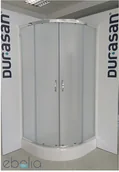 Kabiny prysznicowe - Durasan półokrągła NK 80 Creepy z niskim brodzikiem Parma NK 80 Creepy NK 80 Creepy - miniaturka - grafika 1