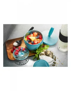 Gefu Pojemnik na przekąski FOODIE turkus) g-12763 - Pojemniki kuchenne - miniaturka - grafika 5