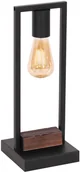 Lampy stojące - Luminex Lampa gab Hard dark wood/black 1 667 - miniaturka - grafika 1
