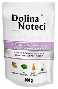 Dolina Noteci Premium Pies Królik, fasolka i ryż brązowy saszetka 100g MS_15853 - Mokra karma dla psów - miniaturka - grafika 2