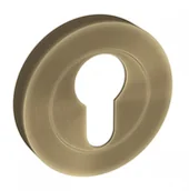 Akcesoria do drzwi - Kuchinox klamki Szyld krótki do klamek na rozecie okrągłej YALE LO1_402S LO1_4M2A - miniaturka - grafika 1