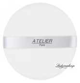 Pozostałe akcesoria do makijażu - Make-Up Atelier Paris Biały puszek do pudru 10 cm - HOUP - miniaturka - grafika 1