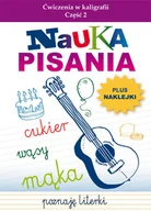 Edukacja przedszkolna - Literat Nauka pisania Ćwiczenia w kaligrafii Część 2 Beata Guzowska - miniaturka - grafika 1