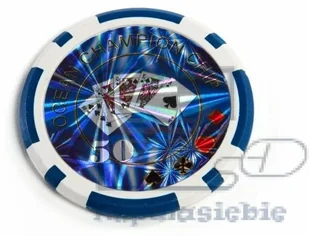Garthen Żeton na sztuki design Ocean Nominał 50 - 50 szt - Zestawy do pokera - miniaturka - grafika 3