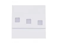 Oprawy, klosze i abażury - F&F FILIPOWSKI Oprawa schodowa LED vika, biała, 1,2W LS-VWC - miniaturka - grafika 1