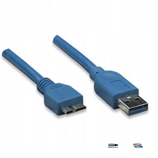 Techly Kabel USB A męski - micro-B męski1 m Niebieski 305243 - Kable USB - miniaturka - grafika 8