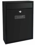 Skrzynki na listy - Velleman Perel Skrzynka na listy Ibiza, czarna, BG40002 - miniaturka - grafika 1