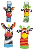 Grzechotki dla dzieci - Playgro Grzechoczące skarpetki i bransoletki - miniaturka - grafika 1