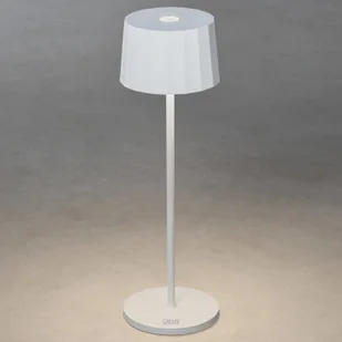 Konstsmide Lampa stołowa LED Positano zewnętrzna, biała - Lampy ogrodowe - miniaturka - grafika 3
