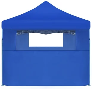 vidaXL Składany namiot z 5 ścianami bocznymi, 3 x 9 m, niebieski 44978 - Pawilony ogrodowe - miniaturka - grafika 6
