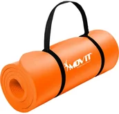 Maty do jogi - MOVIT POMARAŃCZOWA MATA PIANKOWA 183x60x1,0cm DO ĆWICZEŃ GIMNASTYKI FITNESS JOGI 20040616 - miniaturka - grafika 1