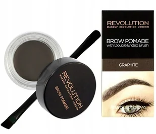 Makeup Revolution Makeup Revolution Brow Pomade pomada do brwi Graphite 2,5g - Pomada do brwi - miniaturka - grafika 3