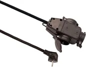 Przedłużacze i rozgałęźniki - Elgotech Przedłużacz 3 gniazdowy 5m 3x1,5 z uziemieniem PWP-1111-5 - miniaturka - grafika 1