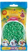 Prace ręczne dla dzieci - DAN Import Hama 207  11  perły do prasowania w woreczku, ok. 1000 sztuk, jasnozielony 207-11 - miniaturka - grafika 1