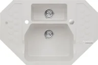 Zlewozmywaki - Alveus Sensual 60 biały 4306011 - miniaturka - grafika 1