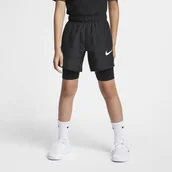 Piłka nożna - Nike Hybrydowe spodenki treningowe dla dużych dzieci (chłopców) Czerń AQ9491-011 - miniaturka - grafika 1