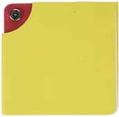 Notesy i bloczki - Moulinart moulinart Estelle notatnik 8,5 x 8,5 cm 8,5 x 8,5 cm Jaune Chartreuse 149-ESTELLE-JAUNE CHARTREUSE - miniaturka - grafika 1