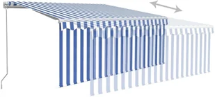 VidaXL Lumarko Ręcznie zwijana markiza z zasłoną zacieniającą, 3x2,5 m  3069256 VidaXL - Markizy - miniaturka - grafika 5