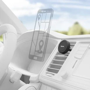 Hama Uchwyt samochodowy Magnet Vent 188301 - Uchwyty samochodowe do telefonów - miniaturka - grafika 2