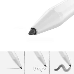 Apple marka niezdefiniowana Rysik precyzyjny długopis Digital Stylus Pen do iPad Air Pro 2Gen White 13742X0 - Akcesoria do tabletów i e-booków - miniaturka - grafika 3