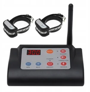 Mobilny Elektryczny Pastuch + obroża trening 2 Psy - Artykuły szkoleniowe - miniaturka - grafika 2